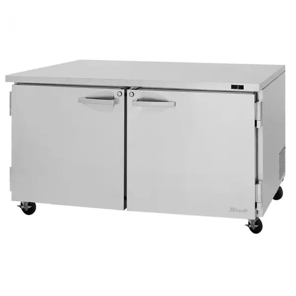 Turbo Air PUF-60-N 2 Solid Doors Undercounter Freezer