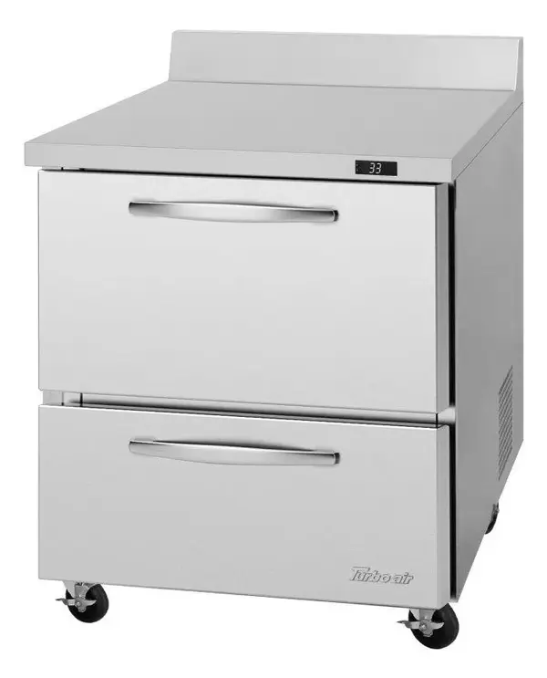 Turbo Air PWR-28-D2-N 2 Drawers Worktop Refrigerator
