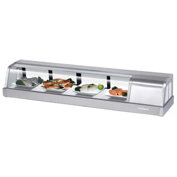Turbo Air SAK-60R(L)-N 5-Inch Refrigerated Sushi Case