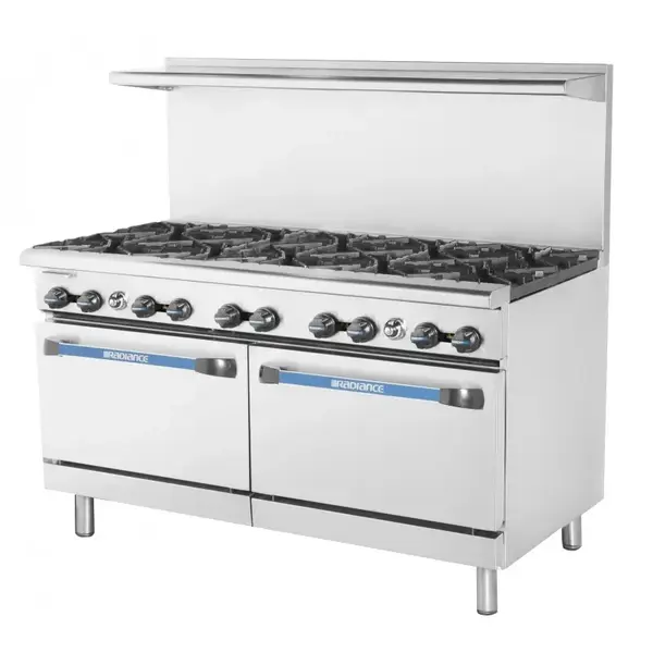 Turbo Air TAR-10, 60-Inch 10-Burner Gas Range, CSA