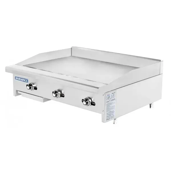 Turbo Air TATG-36, 36-Inch Thermostat Control Griddle, CSA