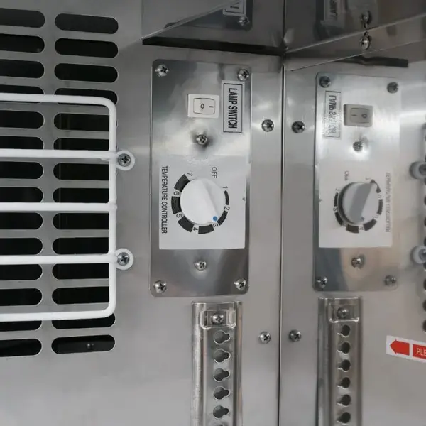 Turbo Air TBB-24-60SBD-N6 61-Inch 2 Solid Door Underbar Back Bar, Black Vinyl Exterior