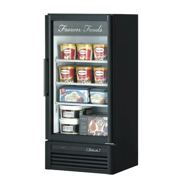 Turbo Air TGF-10SD-N Freezer 1 Door Swing Glass Merchandiser