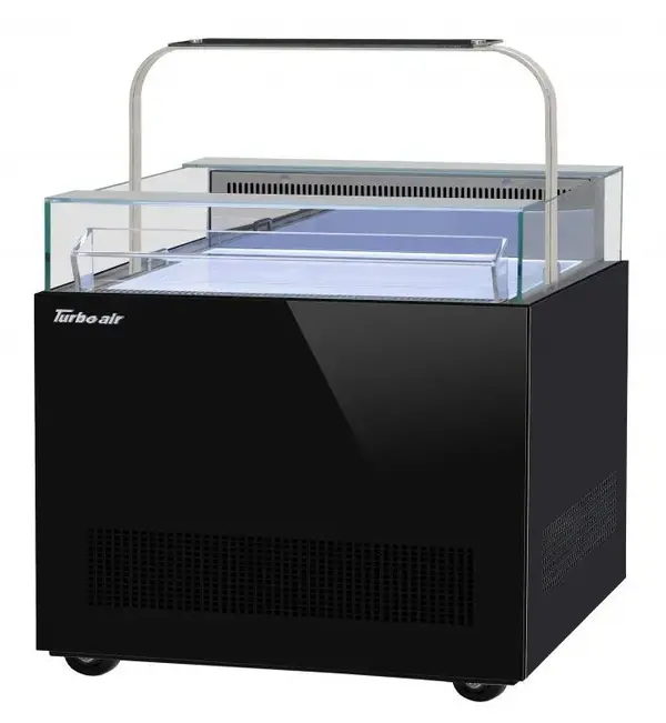 Turbo Air TOS-30NN-D-B, 30-inch Black Sandwich & Cheese Display Case