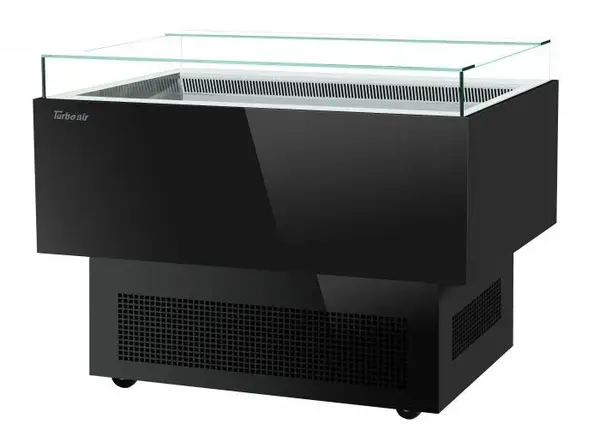 Turbo Air TOS-40PN-B, 40-inch Black Sandwich & Cheese Display Case, Pillar Type