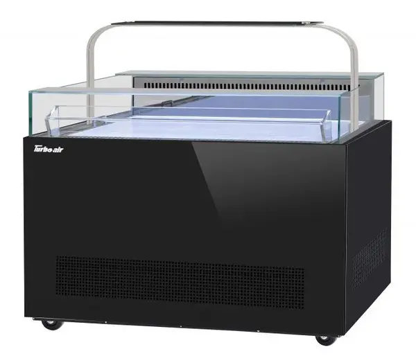 Turbo Air TOS-50NN-D-B, 50-inch Black Sandwich & Cheese Display Case