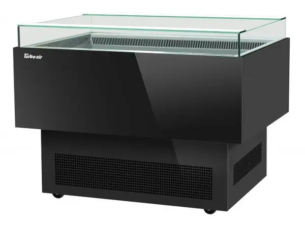 Turbo Air TOS-50PN-B, 50-inch Black Sandwich & Cheese Display Case, Pillar Type