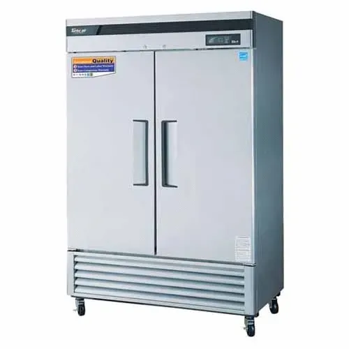 Turbo Air TSF-49SD-N 2 Solid Doors Reach-In Freezer, Bottom Mount
