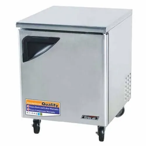Turbo Air TUF-28SD-N 1 Solid Door Undercounter Freezer