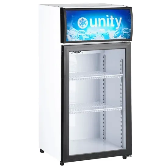Unity U-CR2, 16-Inch Countertop Swing Door Merchandising Refrigerator
