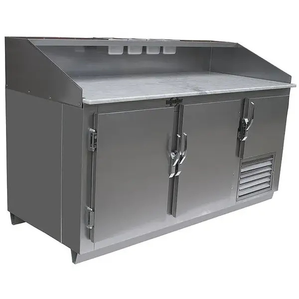 Universal Coolers SC-72-DRT 72x32x46-Inch Dough Retarder, Self-Contained, 32-Inch Marble Top