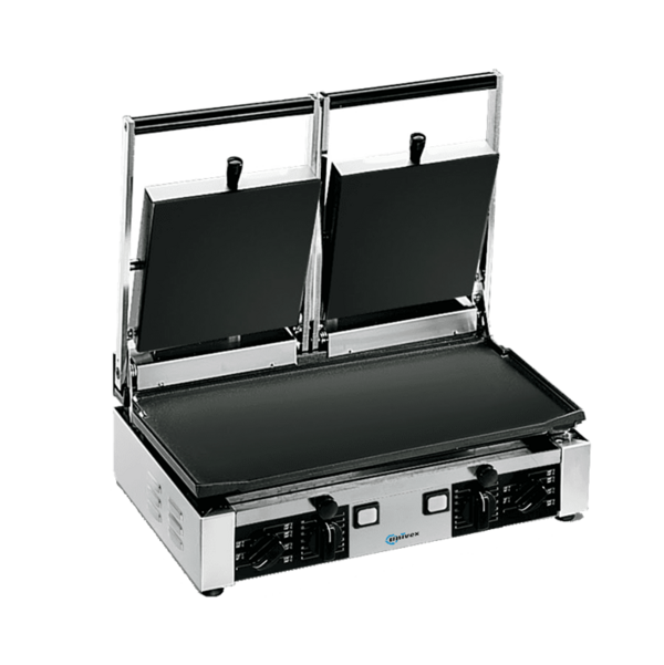 Univex PPress2F Double Cast Iron Flat Plate Panini Press