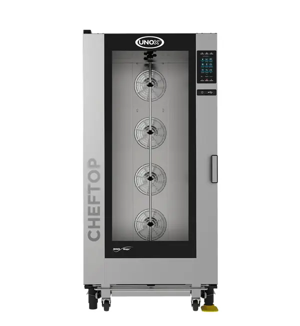 Unox XAVC-16FS-EPR, 35-Inch Electric Combi Oven with Glass Door, 16 Full Sheet Pan Capacity