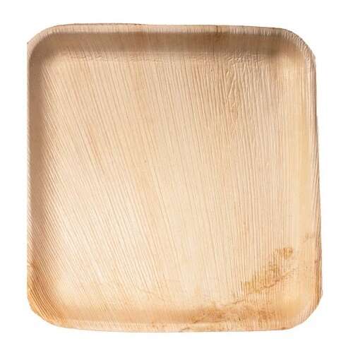 VerTerra Dinnerware VerTerra 01-00-16B 7-inch Eco-Friendly Square Palm Leaf Plate, 300/CS