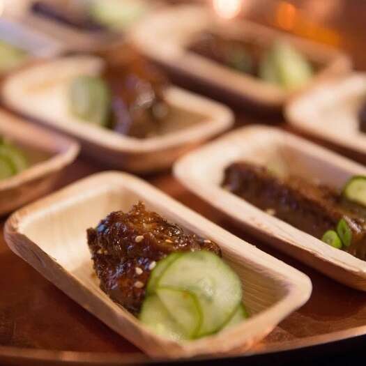 VerTerra 01-22-05B 2x4-inch Eco-Friendly Palm Leaf Mini Tray, 600/CS