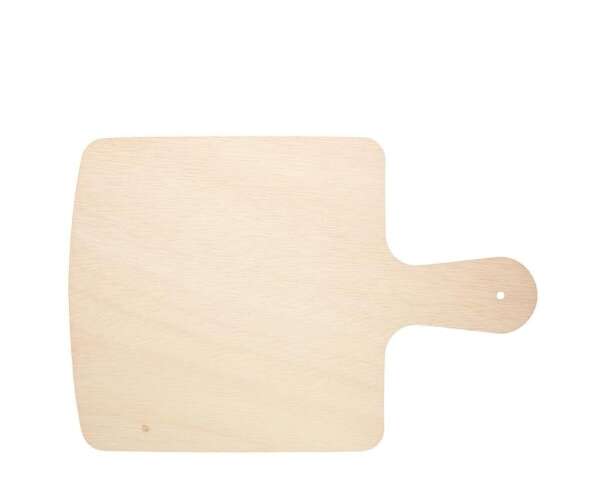 VerTerra Dinnerware VerTerra CB-SQ-8x8-X 8-inch Eco-Friendly Square Single Use Wooden Board, 20/PK