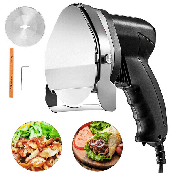 Vevor KS100E, 2-Blades Electric Gyro/Kebab Slicer 2800RPM,110V 80W