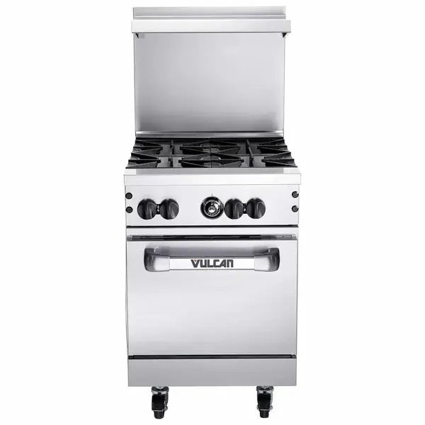 Vulcan 24S-4B, 24-Inch Restaurant Gas Range