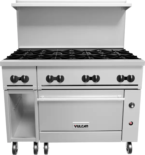 Vulcan 48S-8B, 48-Inch Gas Restaurant Range