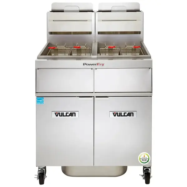 Vulcan 4VK65AF, Gas Multiple Battery Commercial Fryer