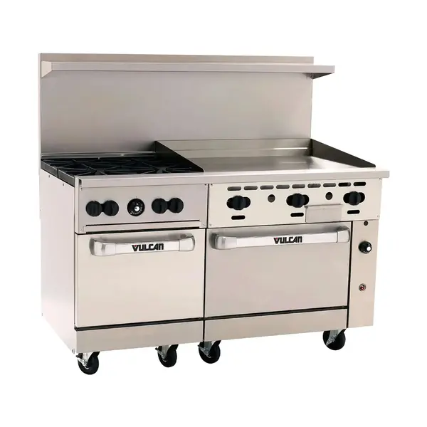 Vulcan 60SC-4B36GT, 60-Inch Gas Restaurant Range