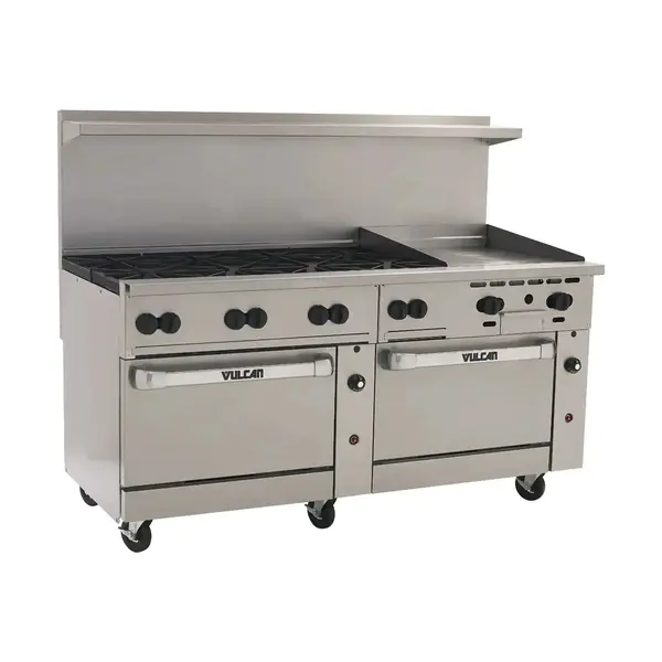 Vulcan 72CC-8B24G72-Inch Gas Restaurant Range