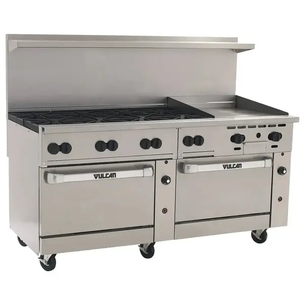 Vulcan 72SS-8B24G72-Inch Gas Restaurant Range