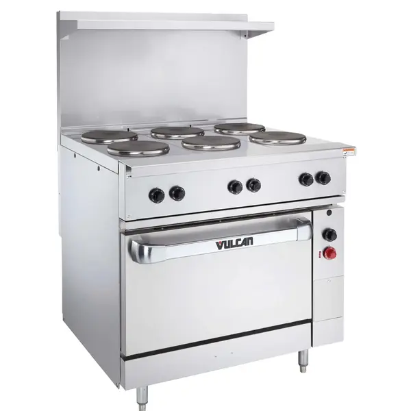 Vulcan EV36S-2FP24G240, 36-Inch Electric Restaurant Range