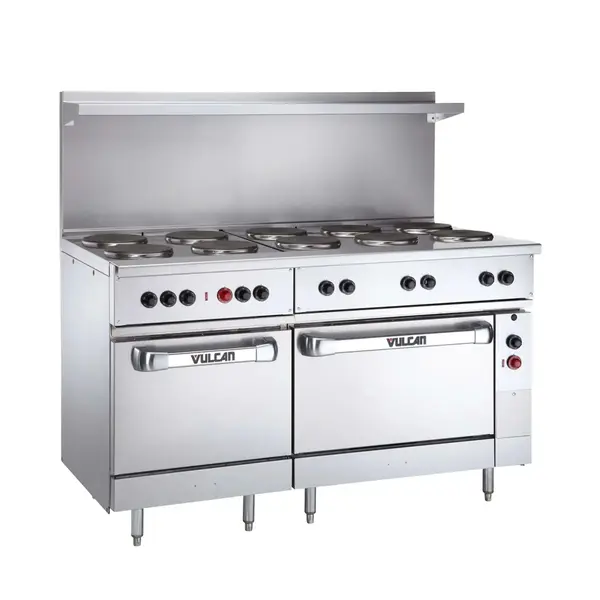 Vulcan EV60SS-10FP240, 60-Inch Electric Restaurant Range