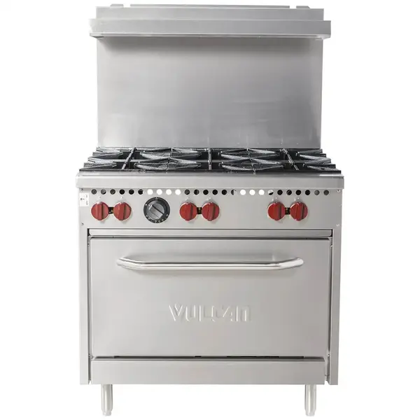 Vulcan SX36-6BN, 36-Inch Restaurant Gas Range