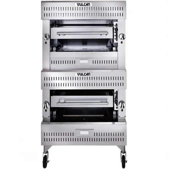 Vulcan VBB2, V Series Double Deck Upright Ceramic Gas Broiler