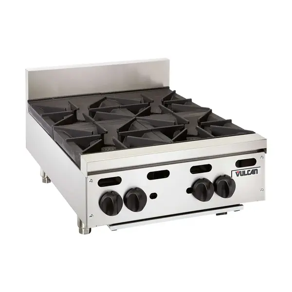 Vulcan VHP424, 4 Burner Countertop Gas Hotplate / Range