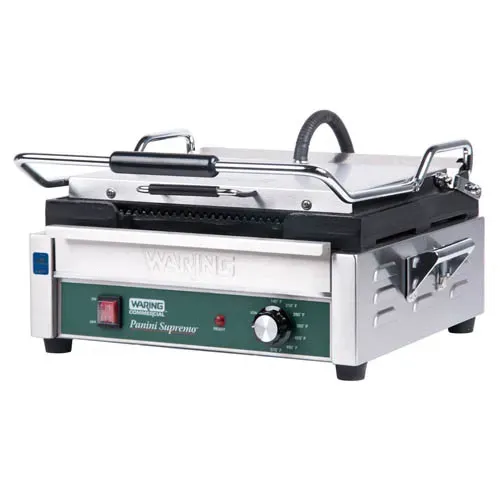Waring WPG250, Large 14 1/2 inch x 11 inch Italian-Style Panini Grill, NSF