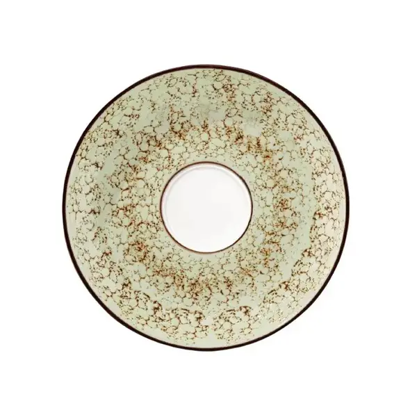 Wilmax WL-667133/B, 4.5-Inch Beige Porcelain Saucer, 84/PACK