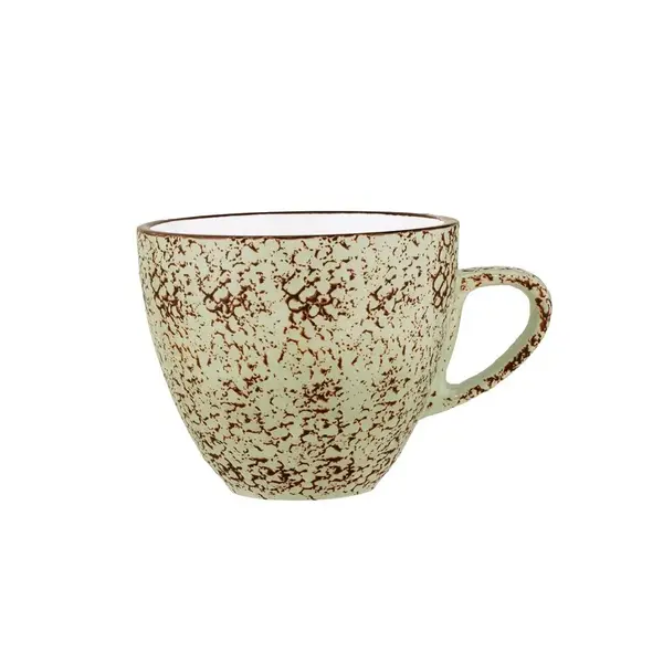 Wilmax WL-667136/A, 10 Oz Beige Porcelain Tea Cup, 48/PACK
