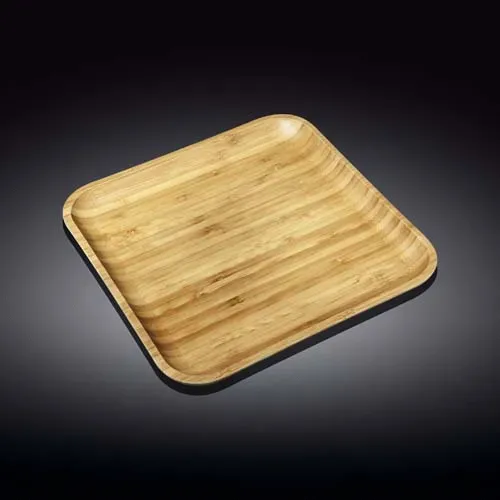 Wilmax WL-771025/A 12Г—12-Inch Wood Pattern Food Serving Platter, 36/CS