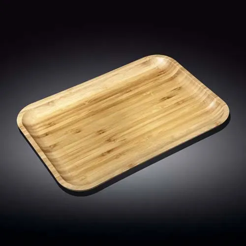 Wilmax WL-771055/A 13Г—9-Inch Wood Pattern Food Serving Platter, 24/CS