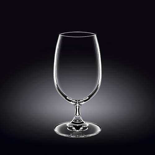 Wilmax WL-888026/6A 14 Oz Crystalline Beer / Water Glass, 4 Sets of 6/CS