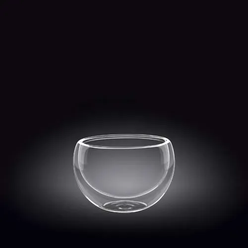 Wilmax WL-888753-A 5.4 Oz Clear Thermo Bowl, 120/CS