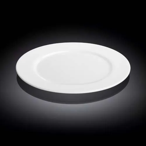 Wilmax WL-991179/A 9-Inch Stella Pro Round White Porcelain Professional Dinner Plate, 36/CS