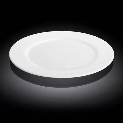 Wilmax WL-991181/A 11-Inch Stella Pro Round White Porcelain Professional Dinner Plate, 24/CS
