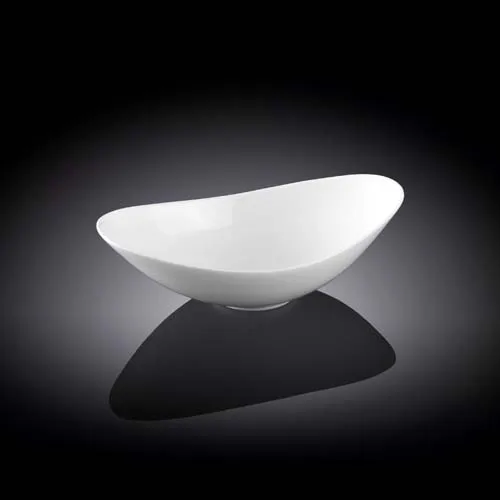 Wilmax WL-992391/A 8x4.7x2.5-Inch Olivia White Porcelain Dish, 48/CS