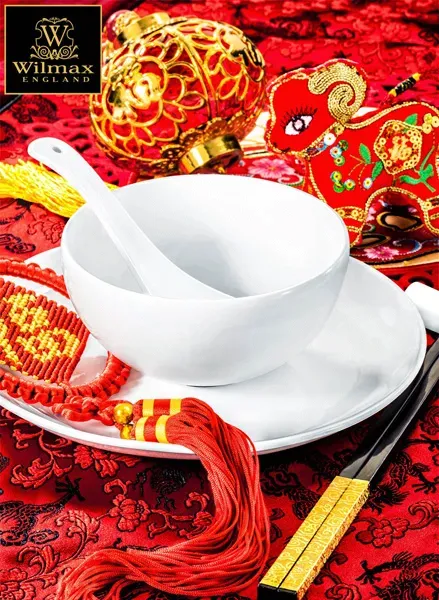 Wilmax WL-992565/A 20 Oz Olivia White Porcelain Bowl, 48/CS