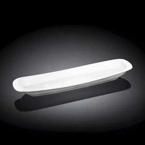 Wilmax WL-992643/A 11-Inch White Porcelain Dish, 48/CS