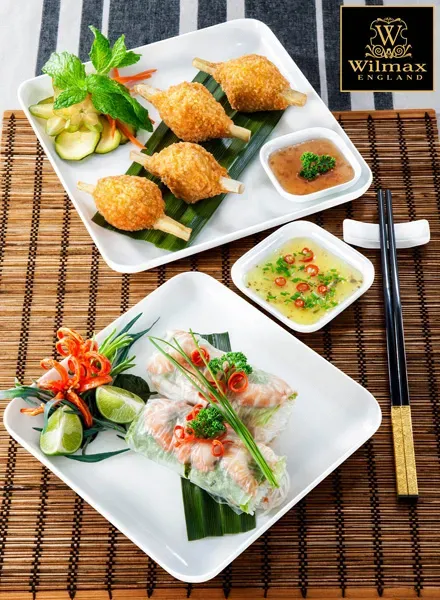 Wilmax WL-992676/A 3.5x3.5-Inch White Porcelain Square Dish, 144/CS