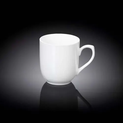 Wilmax WL-993015/A 9 Oz White Porcelain Mug, 48/CS