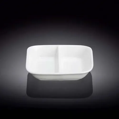 Wilmax WL-996050/A 3.25-Inch White Porcelain Soy Dish, 144/CS