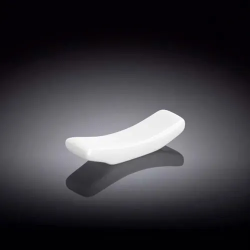 Wilmax WL-996094/A White Porcelain Chopstick Rest, 288/CS