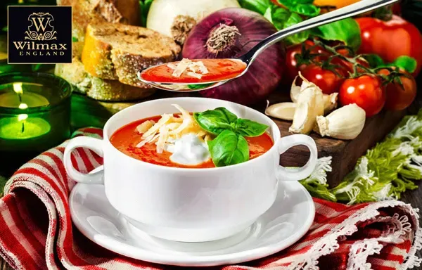 Wilmax WL-996100/A 6-Inch White Porcelain Multi-Use Saucer, 96/CS