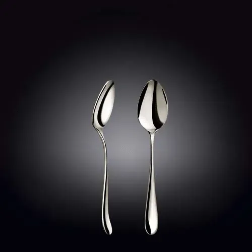 Wilmax WL-999103/6C 6.5-Inch Stella Stainless Steel Teaspoon, 6-Piece Set in Colour Box, 72 Sets/CS